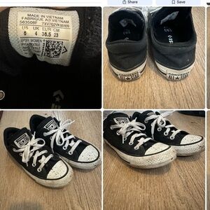 Converse Black and White Sneakers